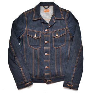 NUDIE JEANS ヌーディージーンズ デニムジャケット Gジャン BILLY インディゴ XSサイズ メンズ M987418