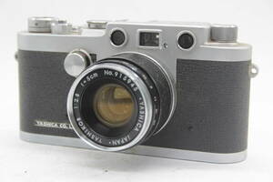 【訳あり品】 ヤシカ Yashica YE Yashikor 5cm F2.8 レンジファインダー カメラ s7348