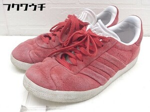 ◇ adidas アディダス BB6757 Gazelle Stitch And Turn スニーカー シューズ サイズ22.5cm レッド レディース