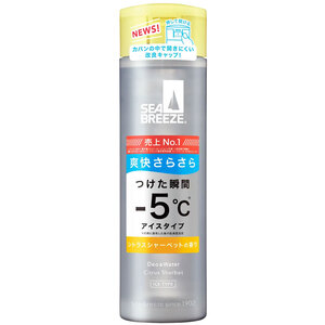 【まとめ買う】シーブリーズ デオ＆ウォーター IC シトラスシャーベットの香り 160mL×3個セット