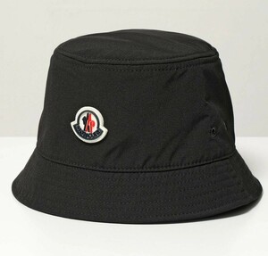新品 モンクレール バケットハット MONCLER 帽子 ロゴ キャップ BUCKET HAT