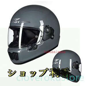 新入荷バイク用ヘルメット ハーレーレトロヘルメット フルフェイスヘルメット 名入れ クールバイカーレーシングク ピッグノーズヘルメット