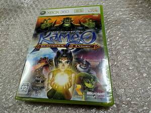 XBOX360 カメオ / Kameo 新品未開封 日焼けなし 美品 送料無料 同梱可