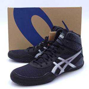 【中古・未使用品】アシックス レスリングシューズ MATCONTROL 3 27cm ブラック 1081A053-001 メンズ asics