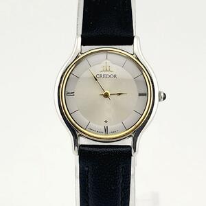 美品 SEIKO CREDOR セイコー クレドール 18K ベゼル 8420-0150 クォーツ 腕時計 レディース アナログ