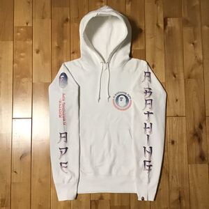 BAPE LOGO プルオーバー パーカー Sサイズ a bathing ape pullover hoodie エイプ ベイプ アベイシングエイプ w4407