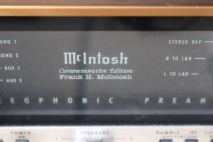 C22CE/C-22CE/Mcintosh/マッキントッシュ 真空管プリアンプの中古品です。