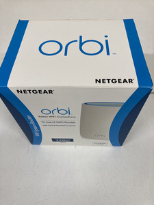 NETGEAR メッシュWiFi無線LANルーター単体(1台) Orbi Micro トライバンド 11ac 速度AC2200 推奨30台/100㎡ RBR20