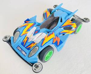 ミニ四駆　SPIN COBRA スピン　コブラ　完成品　1/32 フルカウル タミヤ製 