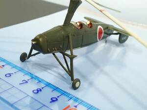 日本陸海軍機大百科 #93 カ号観測機 縮尺1:87 オートジャイロカヤバ 送料410円 同梱歓迎 追跡可 匿名配送