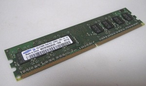 ◆PCメモリー　Samsung　M378t6553ezs-ce6 512 MB ddr2 667 MHz pc2 5300 240pins　1枚