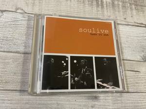 超希少！！超入手困難！！JAZZ CD turn it out『soulive』Alan Evans(d) Erick Krasno(g) Neal Evans(hammond) 他 全11曲