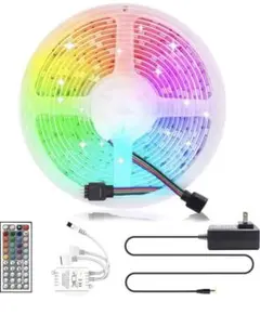 RGB テープライト, 5M ストリップライト, 12V LEDテープ,調光調色