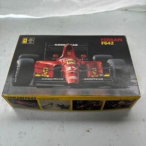 あ　フェラーリ　Ferrari F642 未組立 プラモデル ROSSO 