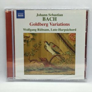 ● 未開封 ◇ リュプザム WOLFGANG RUBSAM / バッハ：ゴルトベルク変奏曲 (CD) SK89243 リュート・チェンバロ LUTE-HARPSICHORD