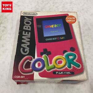 1円〜 GBC ゲームボーイカラー CGB-001 レッド