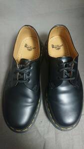 ★【返品OK】ドクターマーチン　UK5　US6　約24～24.5㎝　1461-59　 3ホール　ブラック　【Dr.Martens 】