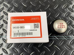 ★新品 生産終了 激レア Honda ACURA TSX 6速MT用 北米 チタン 本革シフトノブ TSX MT Shift Knob ホンダ アキュラ 純正部品