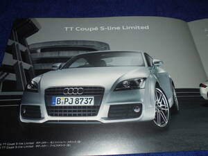 ★2010年▲8J系 アウディ TT クーペ クワトロ Sライン リミテッド▲Audi TT Coupe quattro S-Line Limited▲直4 DOHC ターボ 2000 200PS