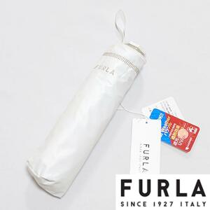 【新品タグ付き】フルラ 晴雨兼用折りたたみ日傘 50cm