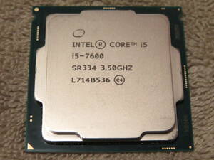 ☆Intel Core i5-7600 3.50GHz LGA1151 中古品(1)