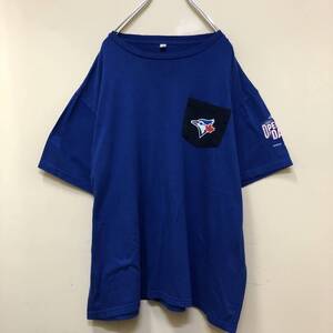 【１円スタート】90′s NFL 良デザイン ポケットTシャツ 古着 ヴィンテージ 海外 アメリカ 輸入 【1435】