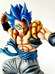 ドラゴンボール 超サイヤ人 ゴッド超サイヤ人 ゴジータ フィギュア リペイント 一番くじ 二次元彩色 送料無料