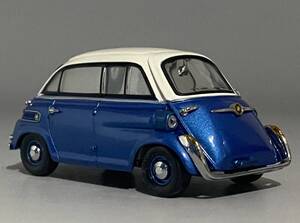 1/43 BMW Isetta 600 4-Seater Microcar Blue ◆ Shuco Art.Nr. 02342 ◆ シュコ BMW イセッタ 600 4人乗りマイクロカー ブルー