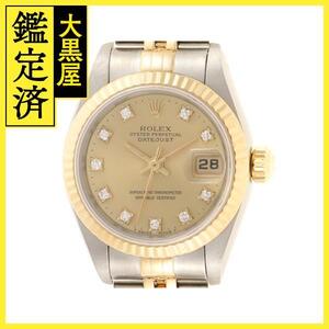 ROLEX　ロレックス　時計　デイトジャスト　69173G　SS/YG　自動巻き式　2148103657504　【437】