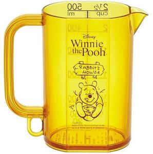 くまのプーさん 計量カップ 半透明 メジャーカップ 500ml Pooh honey ディズニー Disney スケーター