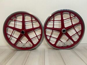 当時物モトマグ2MOTOMAGIIBMXPRODUCTSOLDBMXビンテージホイール前後セットMongooseWebcoDGRedline70s80sヴィンテージBendix76CoasterBrake