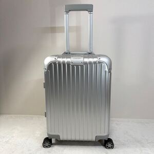 美品　RIMOWA ORIGINAL Cabin リモワ　オリジナル　キャビン　35L 4輪　キャリーケース　キャリーバッグ　シルバー　アルミ TSAロック