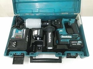 (1円スタート！) makita マキタ 16mm 充電式ハンマドリル HR166D バッテリー/充電器セット はつり機 ハツリ 動作良好 A2083