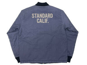 Mサイズ STANDARD CALIFORNIA Reversible Deck Jacket スタンダードカリフォルニア リバーシブルデッキジャケット ネイビー