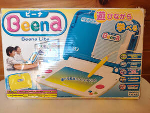 【中古動作確認品】SEGA TOYS Beena Lite ビーナ　ライト　黄色×青色　AVケーブル無