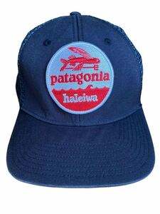 ★★★patagonia パタゴニア フライングフィッシュ トラッカーキャップ 紺ネービー haleiwa ハレイワ ハワイ★★★