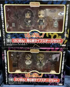 ねんどろいど けいおん！澪&律 唯&紬 ライブステージ セット