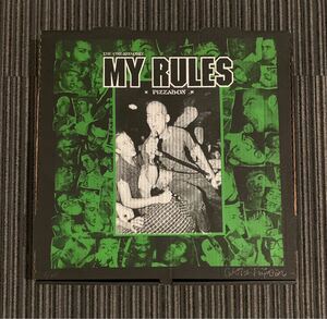 限定20個 GLEN E FRIEDMAN 直筆サイン入り my rules IAN MACKAYE MINOR THREAT pizzanista トリプルコラボ