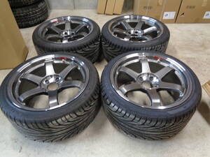 RAYS/レイズ VOLK Racing/ボルクレーシング TE37 SL 18×10J+40＆18×10.5J+15 255/35ZR18 2024年製 8分山程度