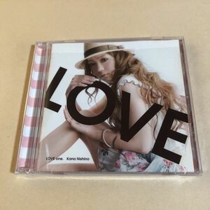 西野カナ 1CD「LOVE one.」