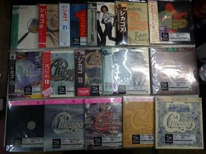 星4｜新品同様含む★SHM-CD（16-SET）/ papersleeve紙ジャケット / w/OBI / AOR★Chicago　まとめてセット｜シカゴ