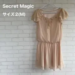 Secret Magic シークレットマジック ワンピース シフォンワンピース