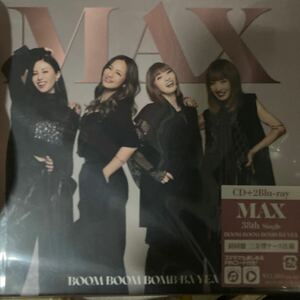 在庫限り★MAX/BOOM BOOM BOMB-BA-YEA （CD＋2Blu-ray （スマプラ対応）） [CD]未使用未開封