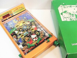 再値下 希少 サンリオ ハロウィン ピンボール マシーン ゲーム 懸賞品 非売品 レトロ サウンド付 けろけろけろっぴ キキララ ハンギョドン