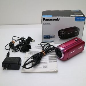 新品同様 HC-W585M ピンク 即日発送 デジビデ Panasonic 本体 あすつく 土日祝発送OK