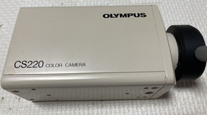 中古 動作未確認【Olympus オリンパス CCD Color camera CS220 顕微鏡用 カメラ】