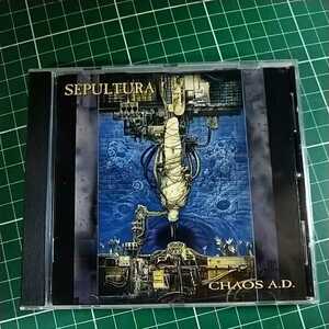 SEPULTURA「CHAOS A.D.」　輸入盤CD　送料込み セパルトゥラ　