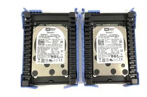 S6061237 WD 500GB SATA 2.5インチ HDD 2点 厚み14㎜【中古動作品】マウンター付き