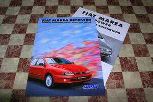 【稀少ドイツ冊子!】Ж 未読! P4+5 マーラ フィアット FIAT MAREA BIPOWER Ж アバルト 500 パンダ プント バルケッタ ウーノ