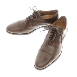 【中古】コールハーン COLE HAAN ストレートチップ ドレスシューズ ブラウン【サイズ8.5】